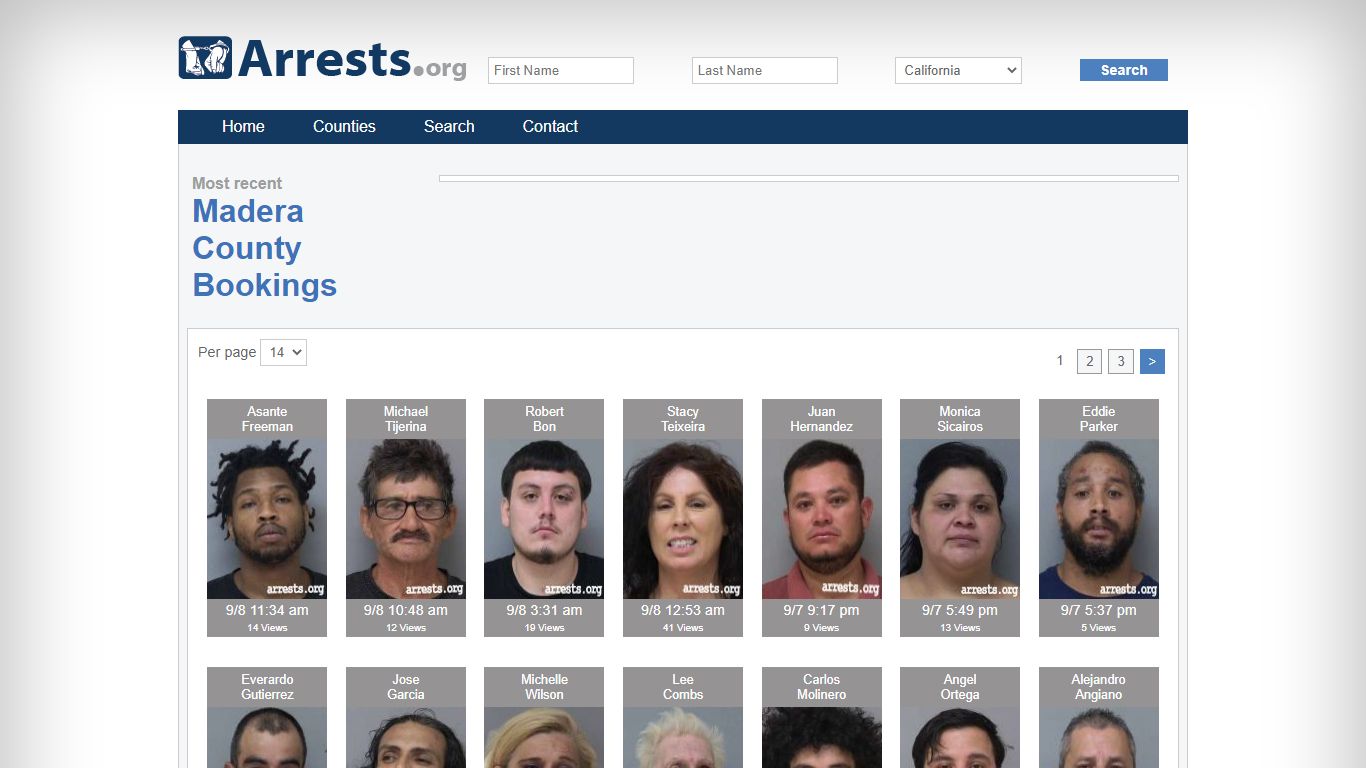 Madera County Arrests and Inmate Search
